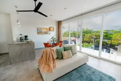 Appartement à louer directement sur la plage à Playa Hermosa ! Entièrement meublé ! 1
