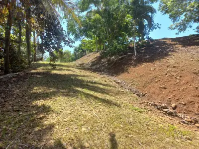 Vaste terre tropicale de 1,1 acre : terrain prêt à construire avec vue sur les montagnes et le coucher du soleil 4