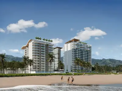 Le Point Côtiers : Condos de Luxe avec 3 Chambres, Vue sur l'Océan, en Bord de Mer à Jacó 2