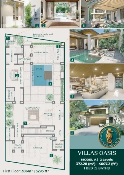 Suenos Del Mar : Villas modernes de luxe dans un domaine privé avec commodités de style complexe hôtelier 2
